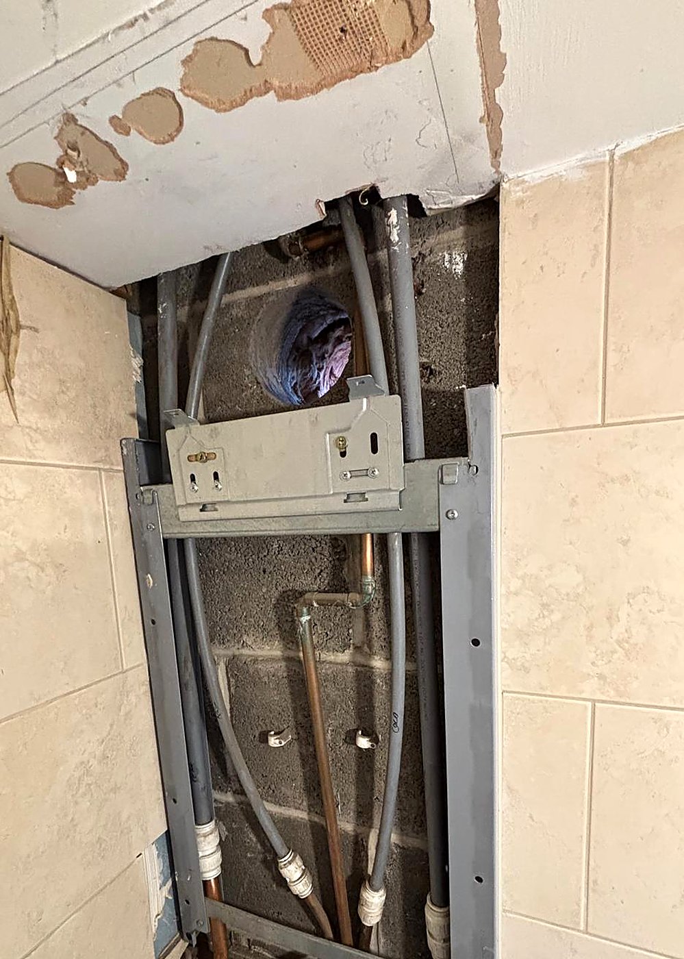 Old boiler stripped out, Sheffield